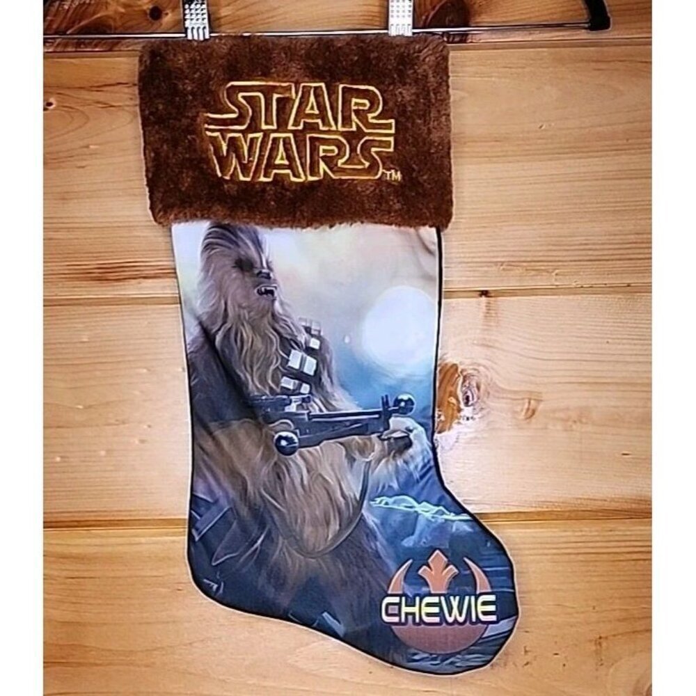 Star Wars Chewie 18in Christmas Stocking Chewie Chewbacca